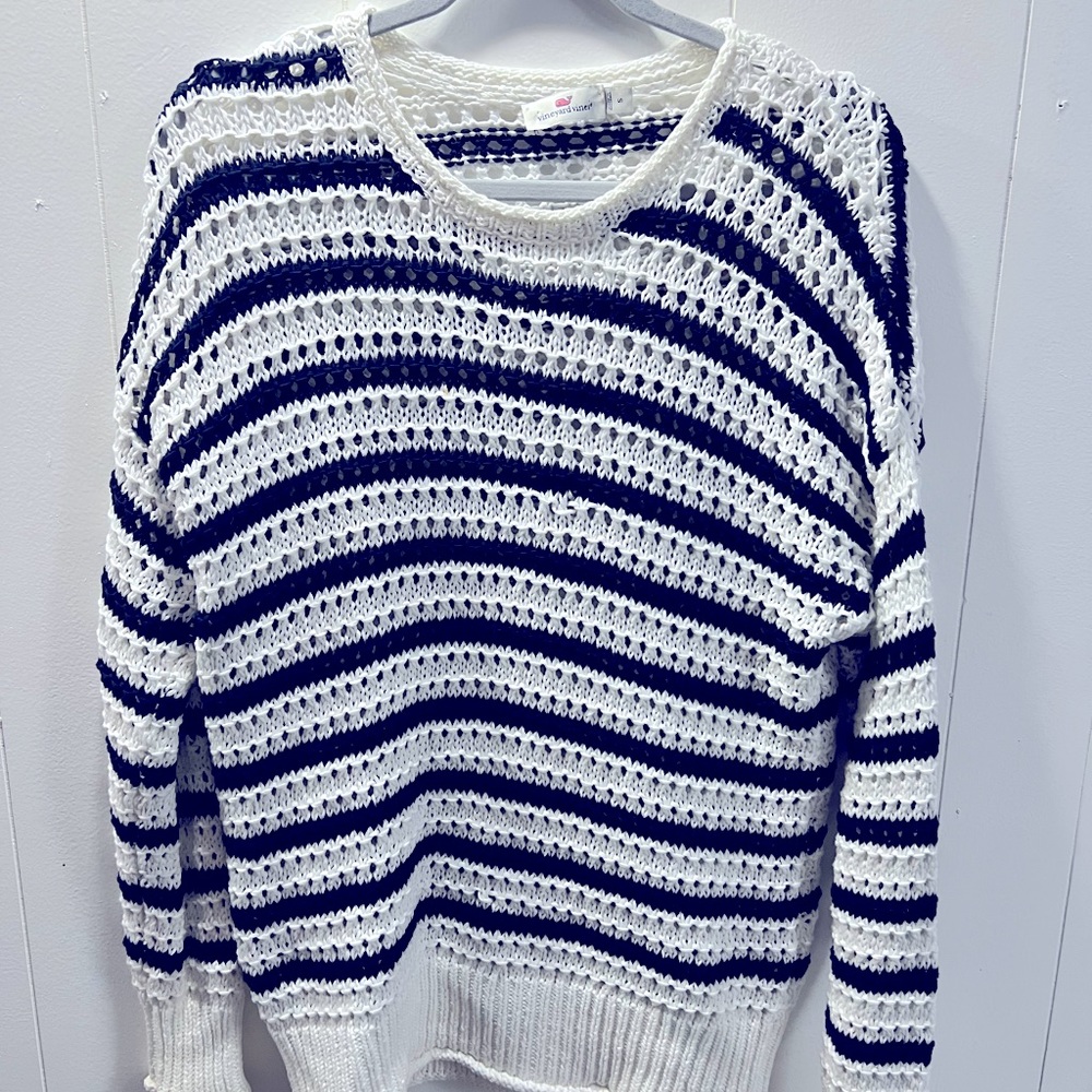 Vineyard Vines|Pointelle Sweater|Size Small